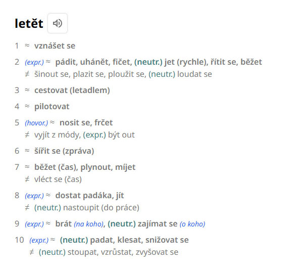 Slovník českých synonym